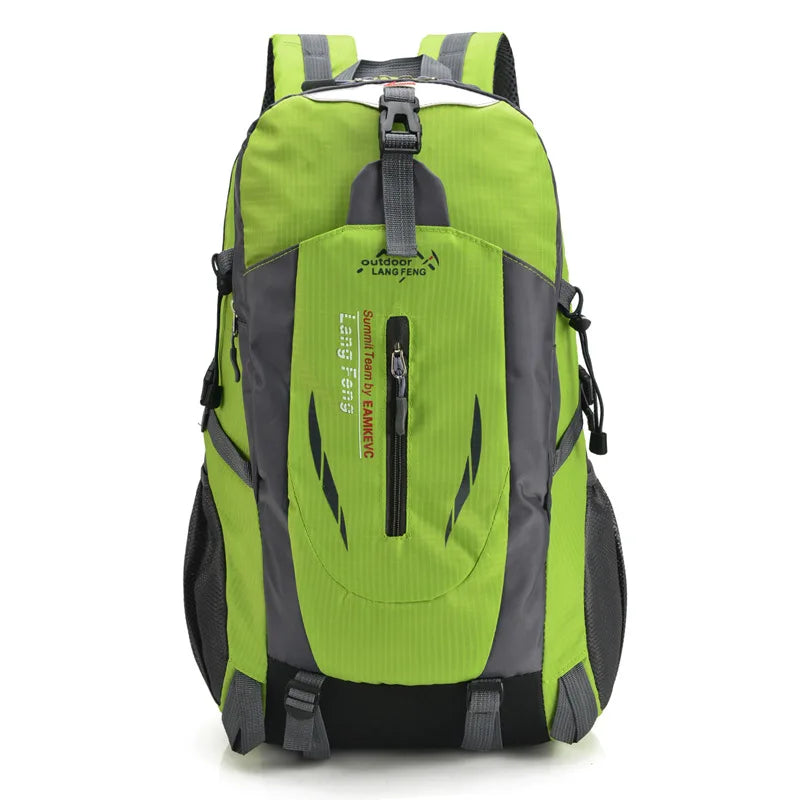 40L Waterproof Outdoor Backpack Nylon Sports Travel Hiking Rucksack