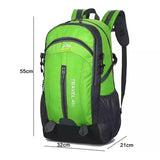 40L Waterproof USB Charging Climbing Backpack Men Cycling Sport Bags