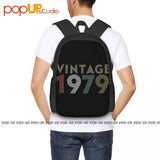 1979 Vintage 40th Birthday Backpack - Large Capacity 3D Printing Multi-function
