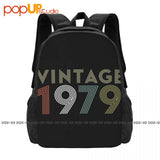 1979 Vintage 40th Birthday Backpack - Large Capacity 3D Printing Multi-function