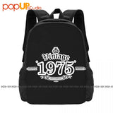 1975 Vintage Aged To Perfection Backpack Large Capacity Sports Bag