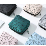 4Color Sanitary Pad Bags Organizer Women Pad Pouch Portable Makeup Bags