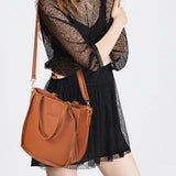 4PC Women Bag Set Top-Handle Tassel Handbag Shoulder Bag
