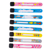 4PCS Kids Outdoor Safe Anti-lost Wristband Safety Bracelet Waterproof
