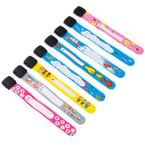 4PCS Kids Outdoor Safe Anti-lost Wristband Safety Bracelet Waterproof