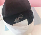 Women Harajuku Embroidery Backpack Travel School Canvas Rucksack