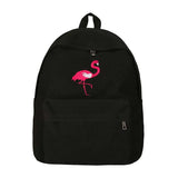 Women Harajuku Embroidery Backpack Travel School Canvas Rucksack