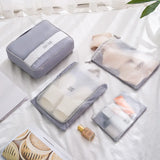 4PCS Waterproof Drawstring Bags Shoes Organizer Travel Bag