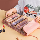 4PCS in 1 Cosmetics Bag For Women Zipper Pouch