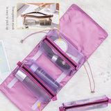 4PCS in 1 Cosmetics Bag For Women Zipper Pouch