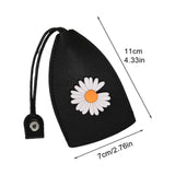4Pcs Women Easy Clean PU Leather Anti Scratch Key Cover Protective Case