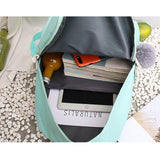 4Pcs School Backpacks for Teen Girls Student Book Bag Kids Mochilas Sac