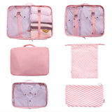 4SETS/LOT Travel Bags System Durable Clothing Sorting Storage