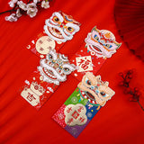 4pcs Cartoon Childrens Gift Money Packing Bag Red Envelope Spring Hongbao