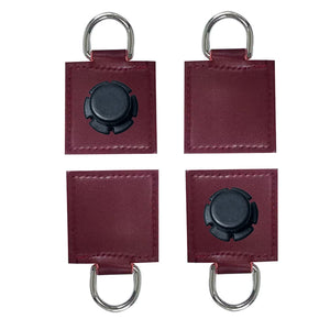 4pcs Matte Drops End for O Bag Handbag PU Drop Attachment for O Bag Obasket