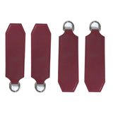 4pcs Matte Drops End for O Bag Handbag PU Drop Attachment for O Bag Obasket