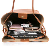 4pcs Women Shoulder Bags Crossbody Handbag Purse Clutch Wallet Set