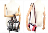 4pcs/Set Women Composite Bags High Quality PU Leather Shoulder Messenger