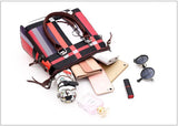 4pcs/Set Women Composite Bags High Quality PU Leather Shoulder Messenger