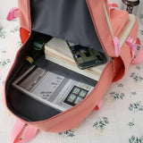 Canvas Schoolbags For Teenage Girls Backpack Women Laptop Rucksack School Bags