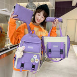 Canvas Schoolbags For Teenage Girls Women Backpacks Laptop Backpack For Boys