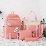Canvas Schoolbags For Teenage Girls Women Backpacks Laptop Backpack For Boys