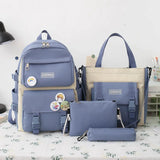 Canvas Schoolbags For Teenage Girls Women Backpacks Laptop Backpack For Boys