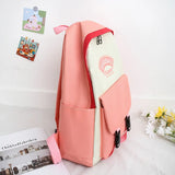 4pcs School Bags for Boys & Girls Nylon Kids Backpacks