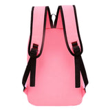 Cat Print Canvas School Bags Teen Girls Backpack Preppy Style Rucksack Mochila