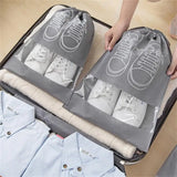 Shoes Storage Bag Closet Organizer Portable Waterproof Pocket