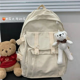 5 Colors Nylon Waterproof Student Backpack