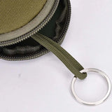 Outdoor Camouflage Key Bag Wallet Car Key Holder Nylon Pouch