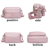 Multifunctional Shoulder Bags High Density Nylon Waist Backpacks