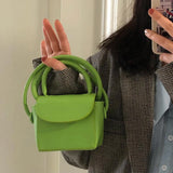 Mini PU Leather Shoulder Bag for Women Cross-body Stylish