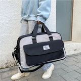 Women's Large Capacity Travel Shoulder Bag with Wet Dry Separation