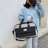 Women's Large Capacity Travel Shoulder Bag with Wet Dry Separation