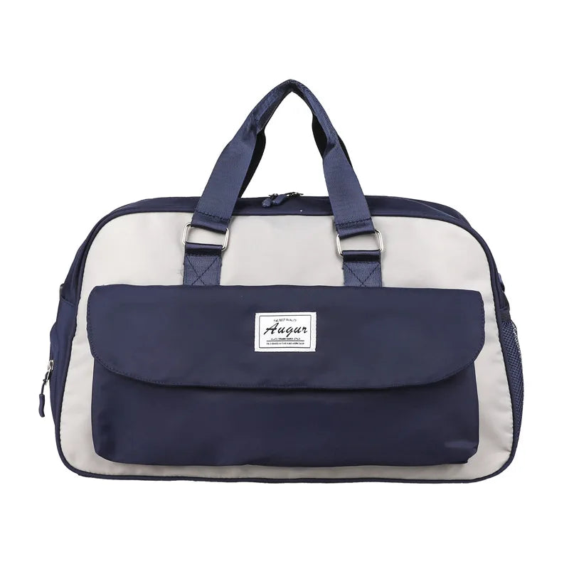 Women's Large Capacity Travel Shoulder Bag with Wet Dry Separation