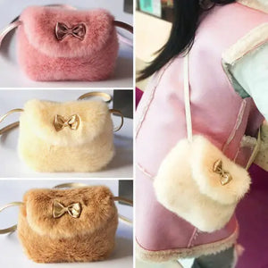 Colos Kids Cross Body Mini Purse Bag with Bowknot