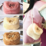 Colos Kids Cross Body Mini Purse Bag with Bowknot