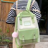 Women's Backpack Student School Bag For Teenage Girls Boys Laptop Bagpack