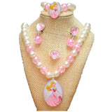 Disney Frozen Elsa Princess Necklace Set for Girls