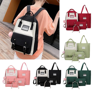 5-Piece Laptop Shoulder Pencil Case Set for Women