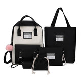 5-Piece Laptop Shoulder Pencil Case Set for Women