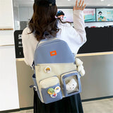 Teenager Girl Student High Capacity Backpack for School, Waterproof BookBags