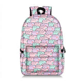 Unicorn Panda Backpack for Girls - Cute Cartoon School Bag