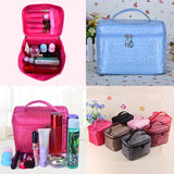 5 colors Makeup Bag Cosmetic Bags Beauty Case Toiletry Travel Pouch