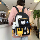 5 Pc Bear Kids Backpacks & Pencil Case Set, School Bags for Girls & Boys