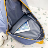 5-Piece School Bags for Girls Bear Backpack Set with Pencil Case