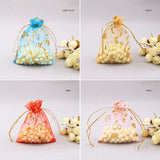 50 Pcs Organza Bags Multicolor Wedding Favour Bags Christmas Halloween
