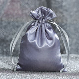 Silk Stain Drawstring Bag for Jewelry Hair Travel Watch